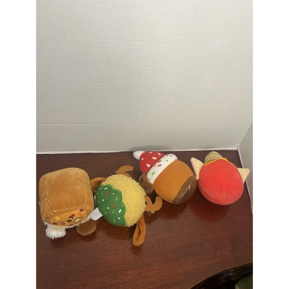 Disney Parks Munchlings Food Plush Lot Of 4 Plush Animals